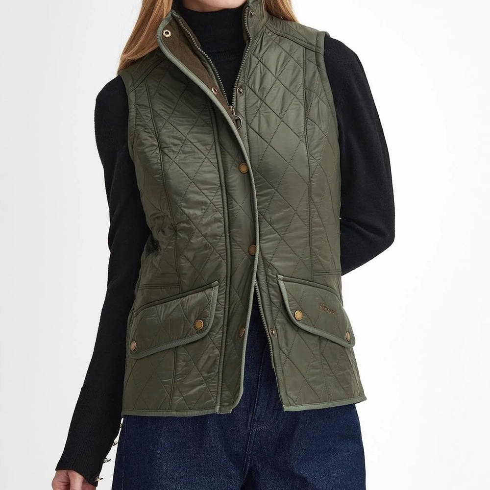 Barbour Vest - Olive NWT
